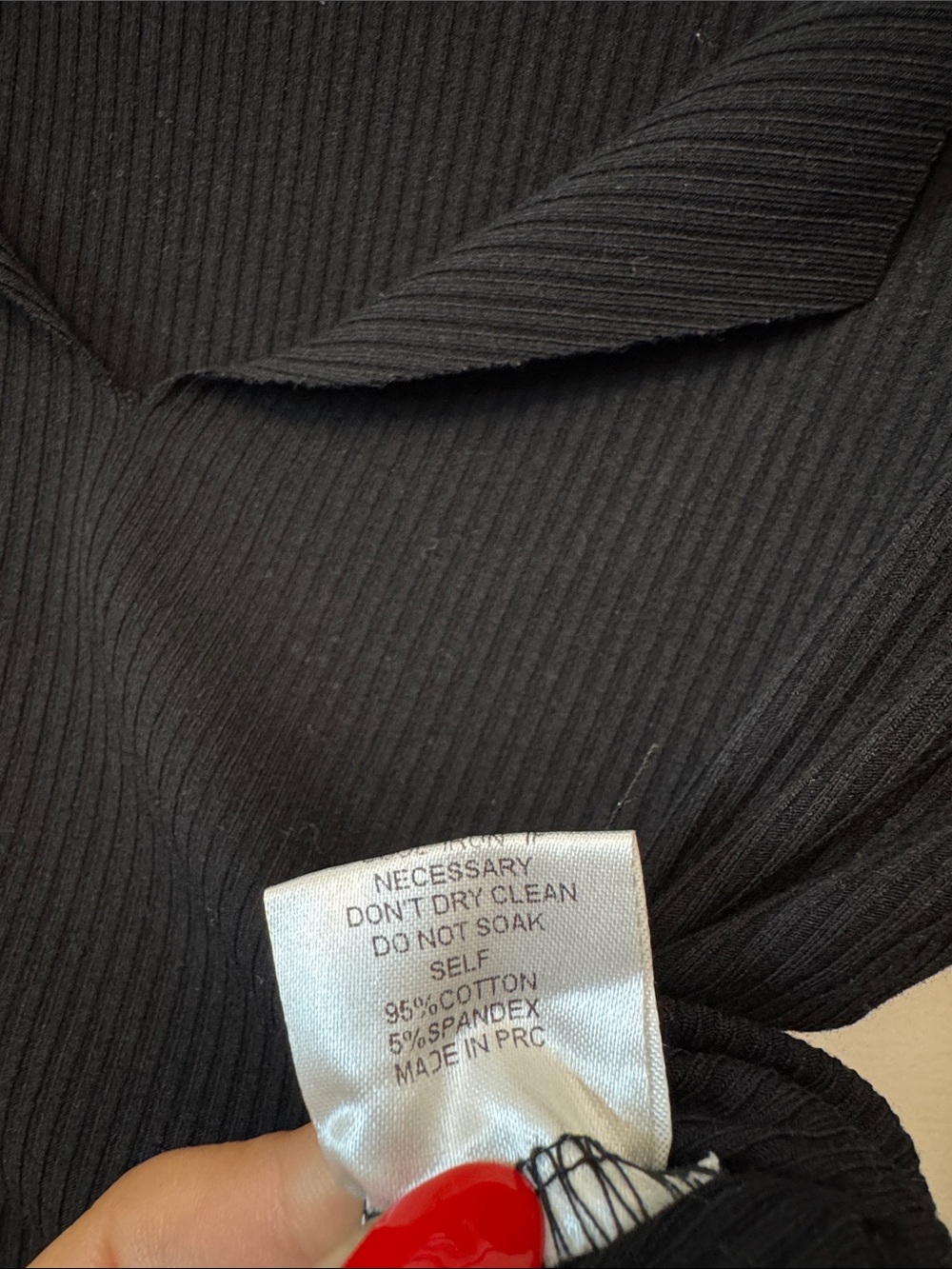 Meshki Ribbed Bodysuit - Picture 6 of 6